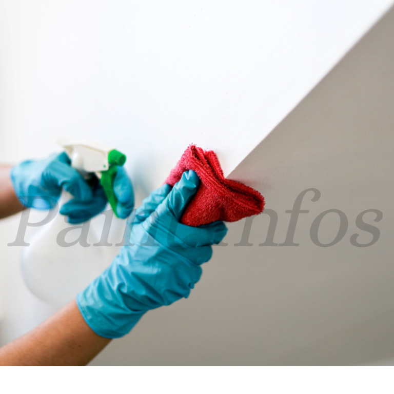 How to clean matte walls without removing paint