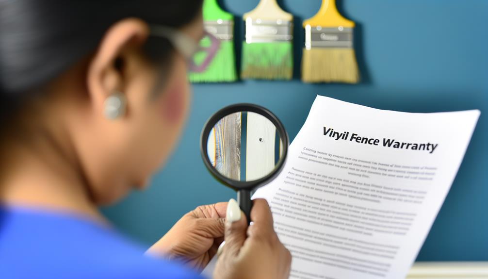 verifying fence warranty coverage